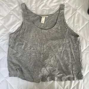 H&M women’s grey tank top